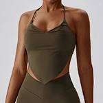 halter neck sports top