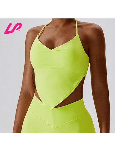 Cover up in style with our Halter Neck Sports Top. Designed for comfort and support, it's a must-have for any workout wardrobe. Shop now and stay ahead of the trend.