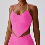 halter neck sports top